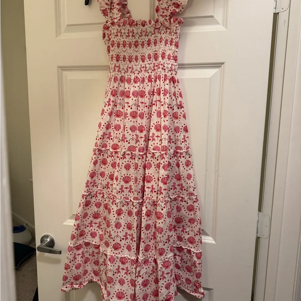 Hill House Pink Floral Dress - Picture 2 of 3